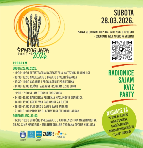 &Scaron;parogijada Kukljica 2026.g.